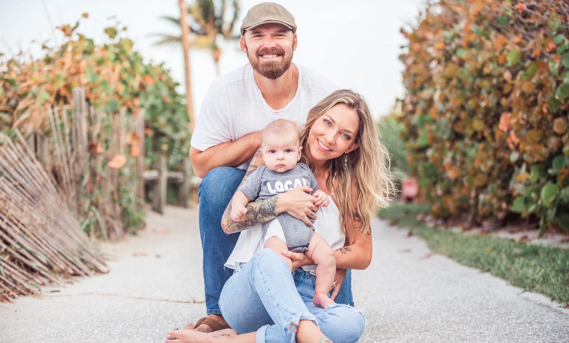 Family Photo Coral Cove Beach Florida