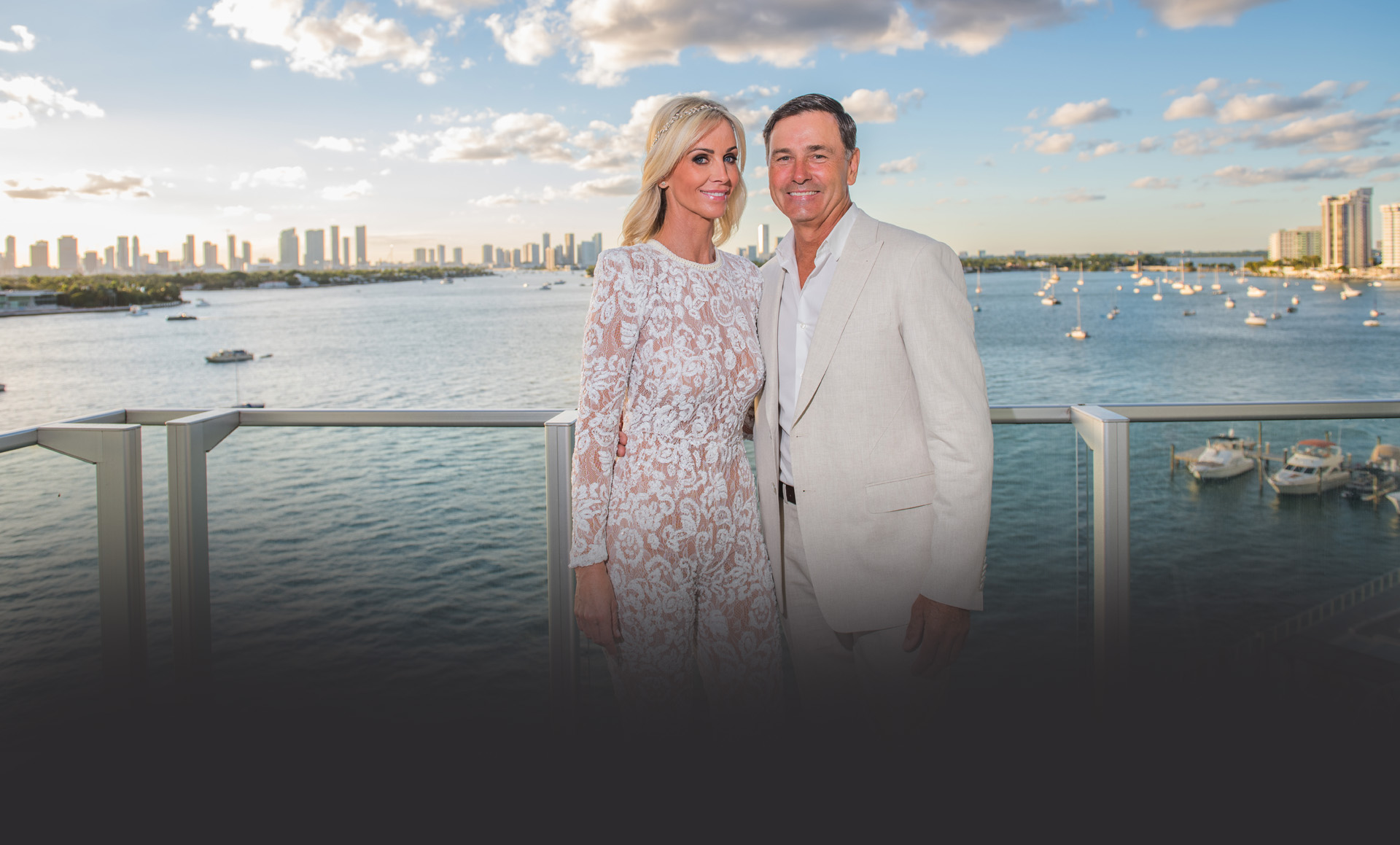 newlywed couple in jupiter florida